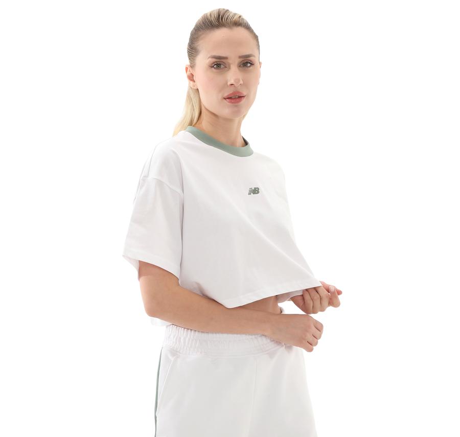 New Balance 1515 Kadın T-Shirt Beyaz New Balance 1515 Kadın T-Shirt Beyaz