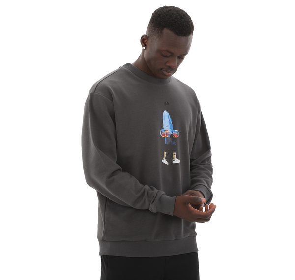 New Balance Mnc3410 Erkek Sweatshirt Antrasit New Balance Mnc3410 Erkek Sweatshirt Antrasit