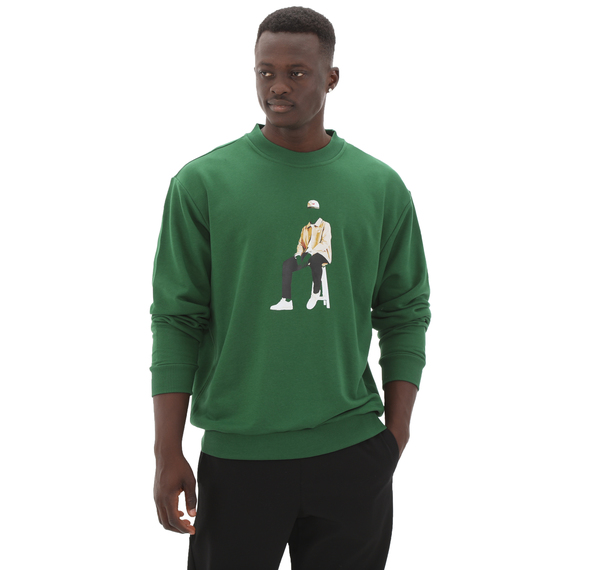 New Balance Mnc3412 Erkek Sweatshirt Yeşil New Balance Mnc3412 Erkek Sweatshirt Yeşil