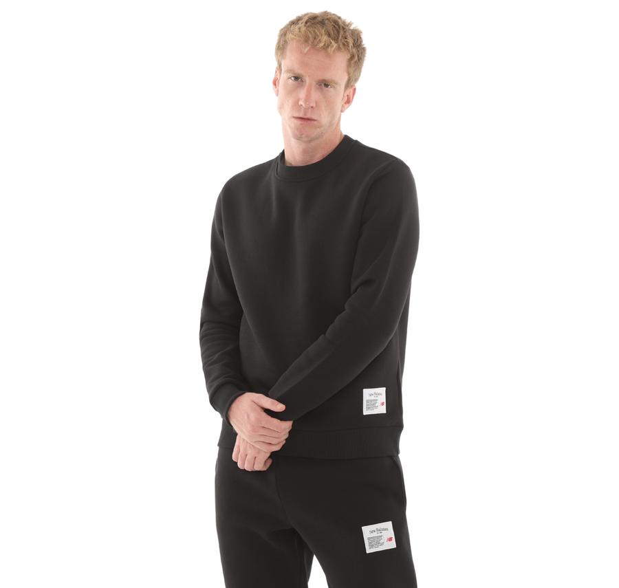 New Balance Mnc3503 Erkek Sweatshirt Siyah New Balance Mnc3503 Erkek Sweatshirt Siyah