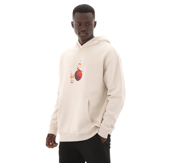 New Balance Mnh3411 Erkek Sweatshirt Krem New Balance Mnh3411 Erkek Sweatshirt Krem