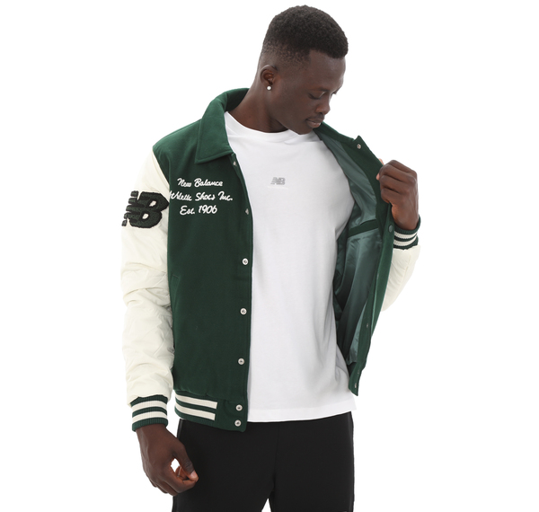 New Balance Mnj3391 Erkek Ceket Beyaz New Balance Mnj3391 Erkek Ceket Beyaz