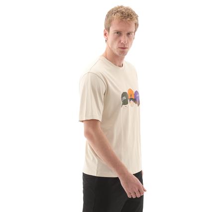New Balance Mnt3505 Erkek T-Shirt Bej New Balance Mnt3505 Erkek T-Shirt Bej