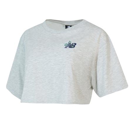 New Balance Nbwnt1630 Kadın T-Shirt Gri New Balance Nbwnt1630 Kadın T-Shirt Gri