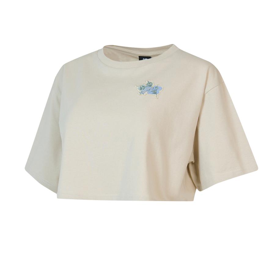 New Balance Nbwnt1630 Kadın T-Shirt Krem New Balance Nbwnt1630 Kadın T-Shirt Krem
