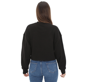 New Balance Wnc3419 Kadın Sweatshirt Siyah