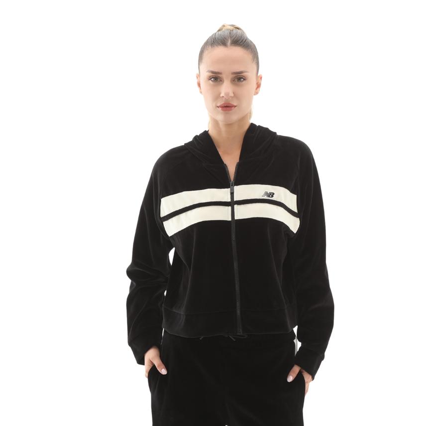 New Balance Wnj3506 Kadın Sweatshirt Siyah New Balance Wnj3506 Kadın Sweatshirt Siyah