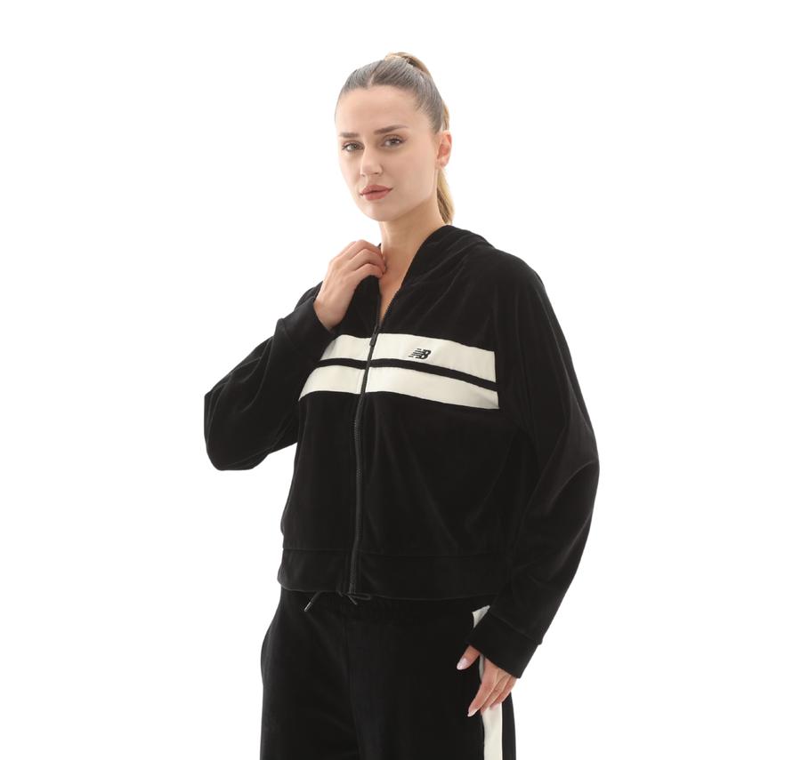 New Balance Wnj3506 Kadın Sweatshirt Siyah New Balance Wnj3506 Kadın Sweatshirt Siyah