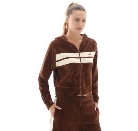 New Balance Wnj3506 Kadın Ceket Kahve
