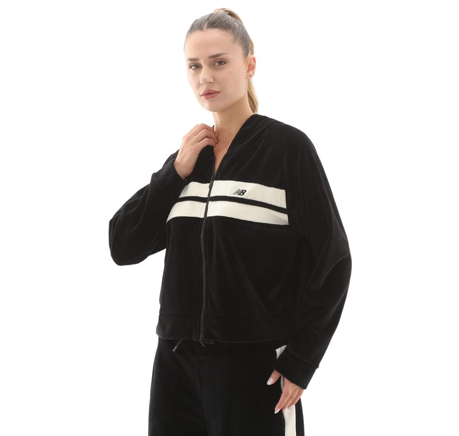 New Balance Wnj3506 Kadın Ceket Siyah New Balance Wnj3506 Kadın Ceket Siyah