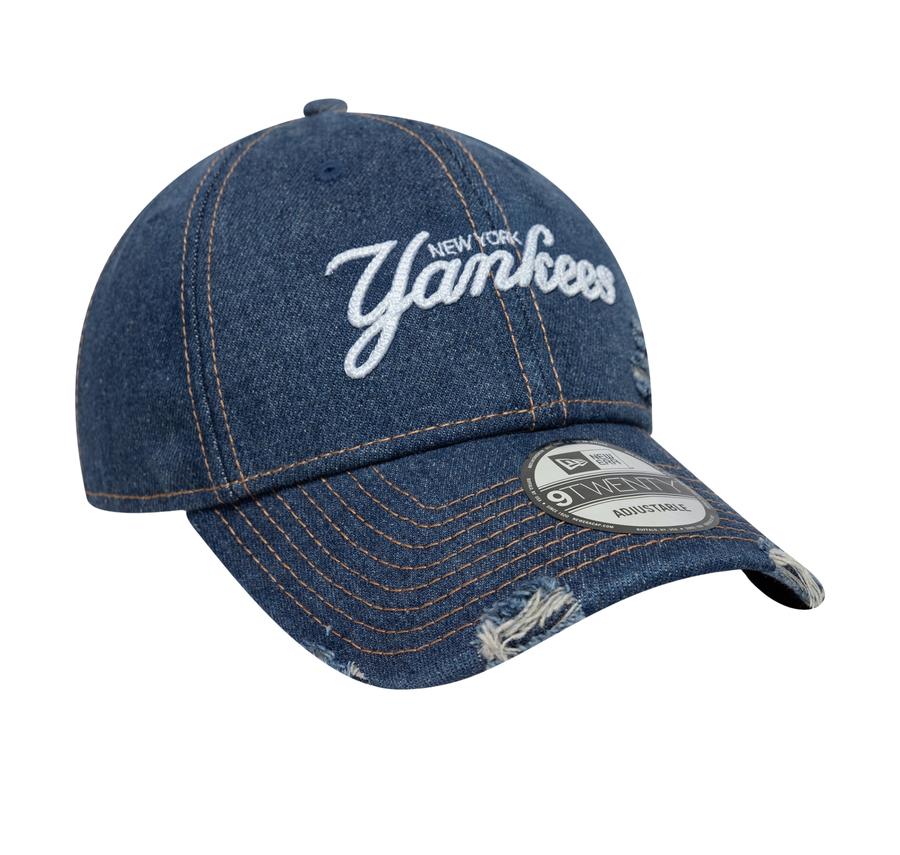 New Era Denım Dıstress 9Twenty Neyyan Nvy Şapka New Era Denım Dıstress 9Twenty Neyyan Nvy Şapka