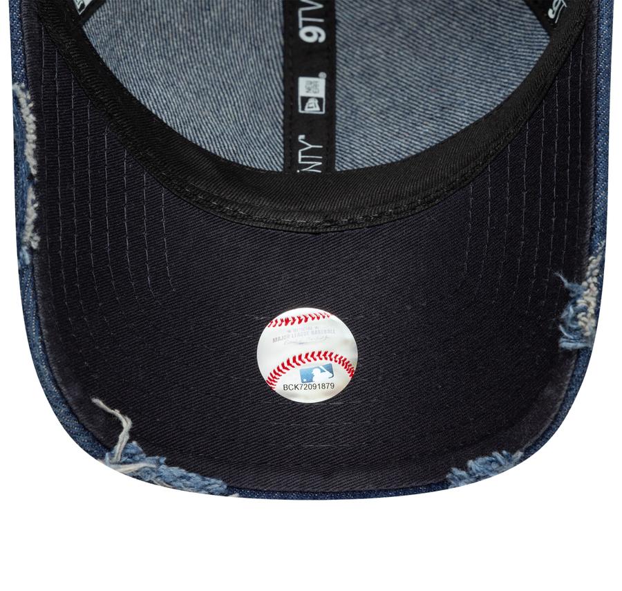 New Era Denım Dıstress 9Twenty Neyyan Nvy Şapka New Era Denım Dıstress 9Twenty Neyyan Nvy Şapka