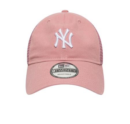 New Era Mıdı Logo 9Twenty Trucker Neyyan  Copwhı Şapka Pembe