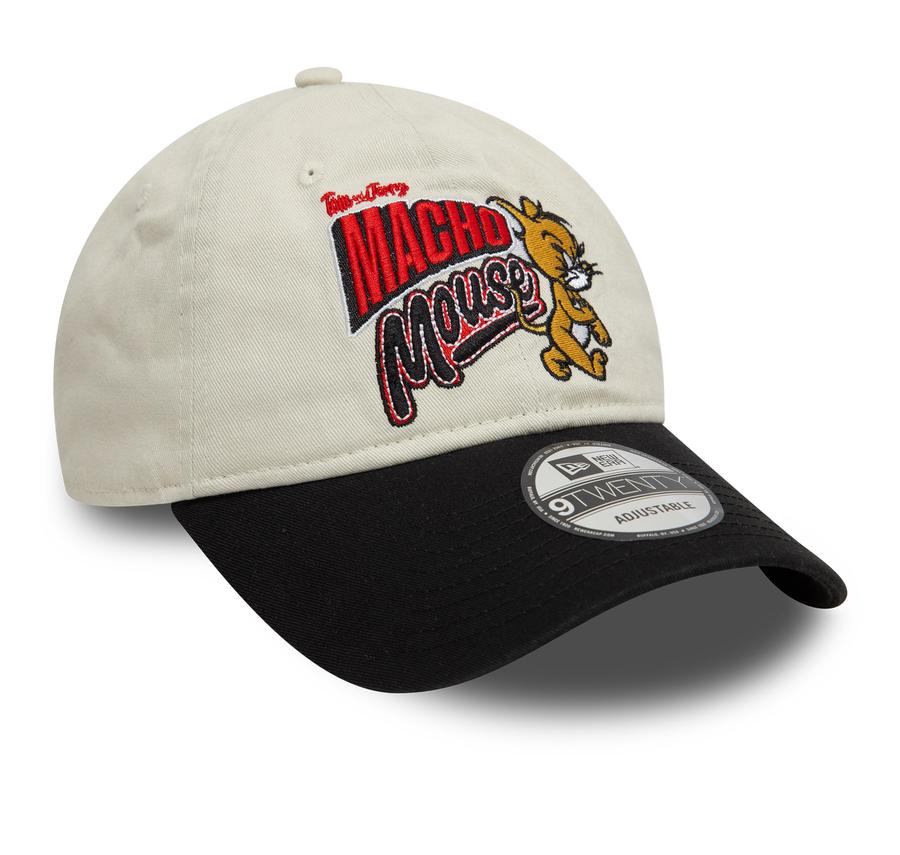 New Era Tom And Jerry 9Twenty Tomjer Stnblk Şapka Beyaz New Era Tom And Jerry 9Twenty Tomjer Stnblk Şapka Beyaz