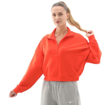 Nike 24.7 Impossiblysoft Kadın Sweatshirt Turuncu