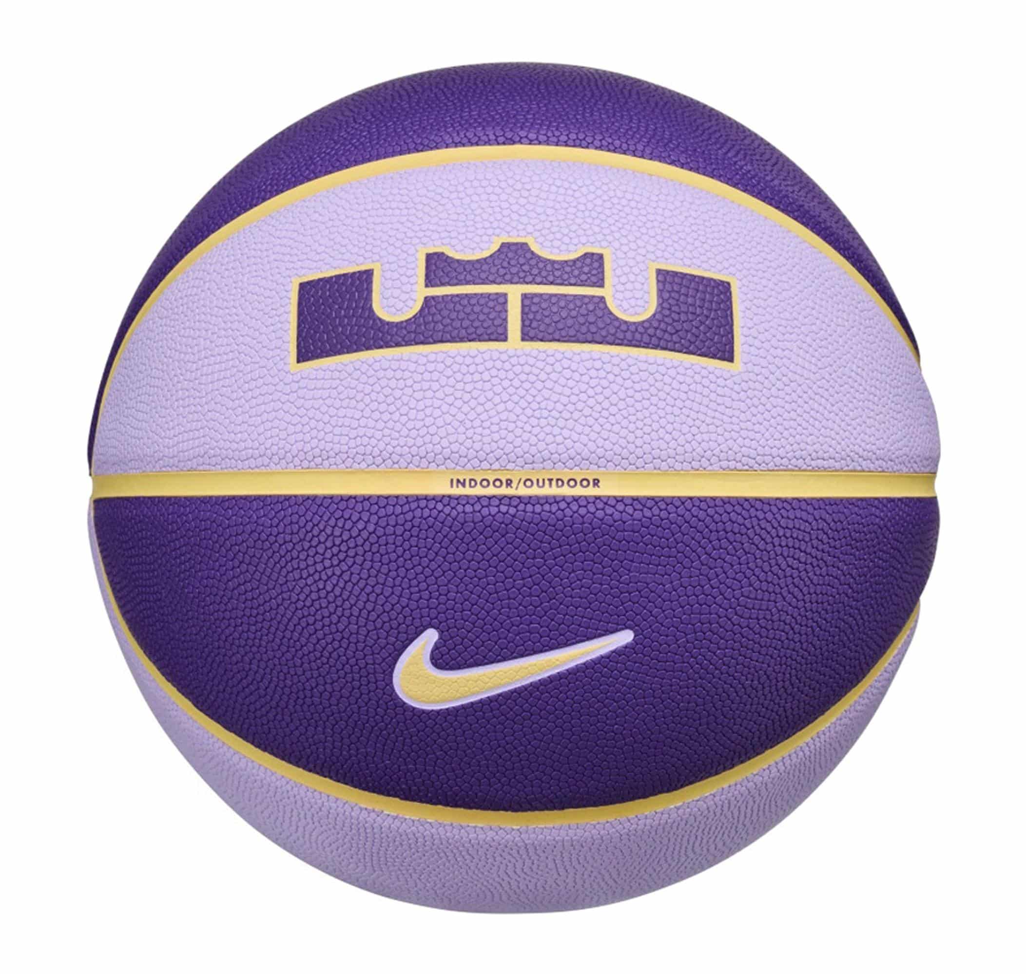 Nike All Court 2.0 8P L James Deflated Basketbol Topu Mor -1