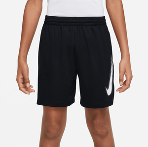 Nike B Nk Df Multı+ Short Hbr Çocuk Şort Ve Kapri Siyah