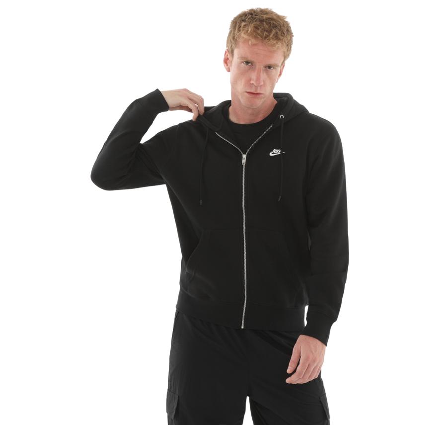 Nike Club Erkek Ceket Siyah Nike Club Erkek Ceket Siyah