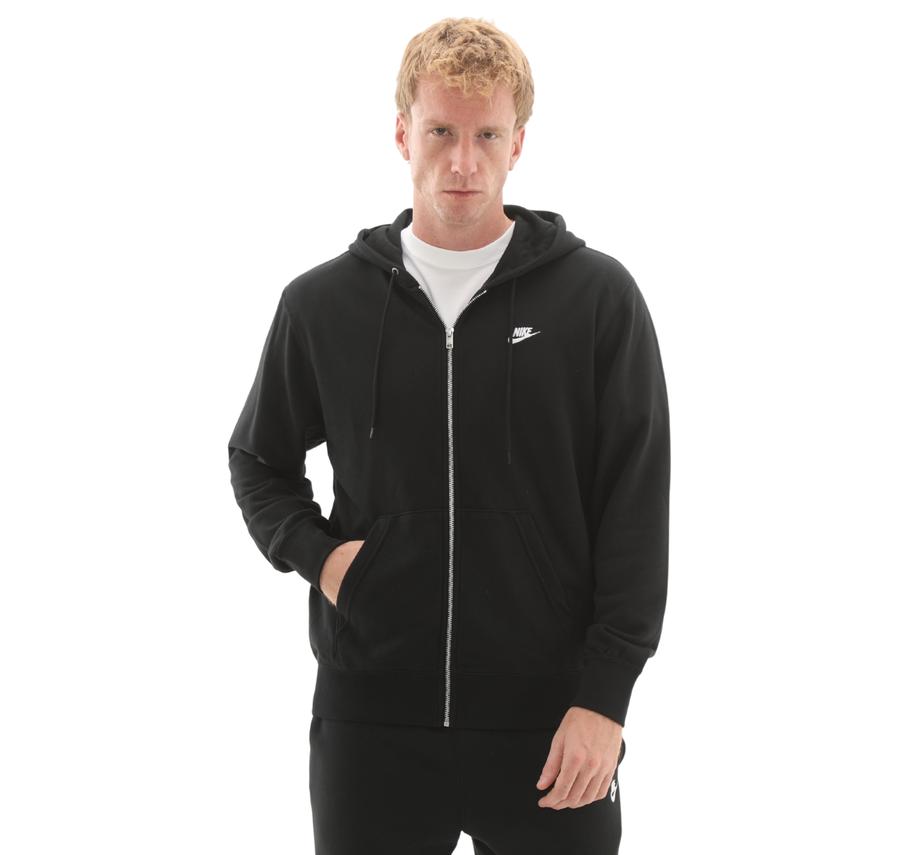 Nike Club Erkek Ceket Siyah Nike Club Erkek Ceket Siyah