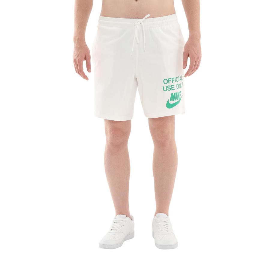 Nike Club Erkek Şort Ve Kapri Beyaz Nike Club Erkek Şort Ve Kapri Beyaz