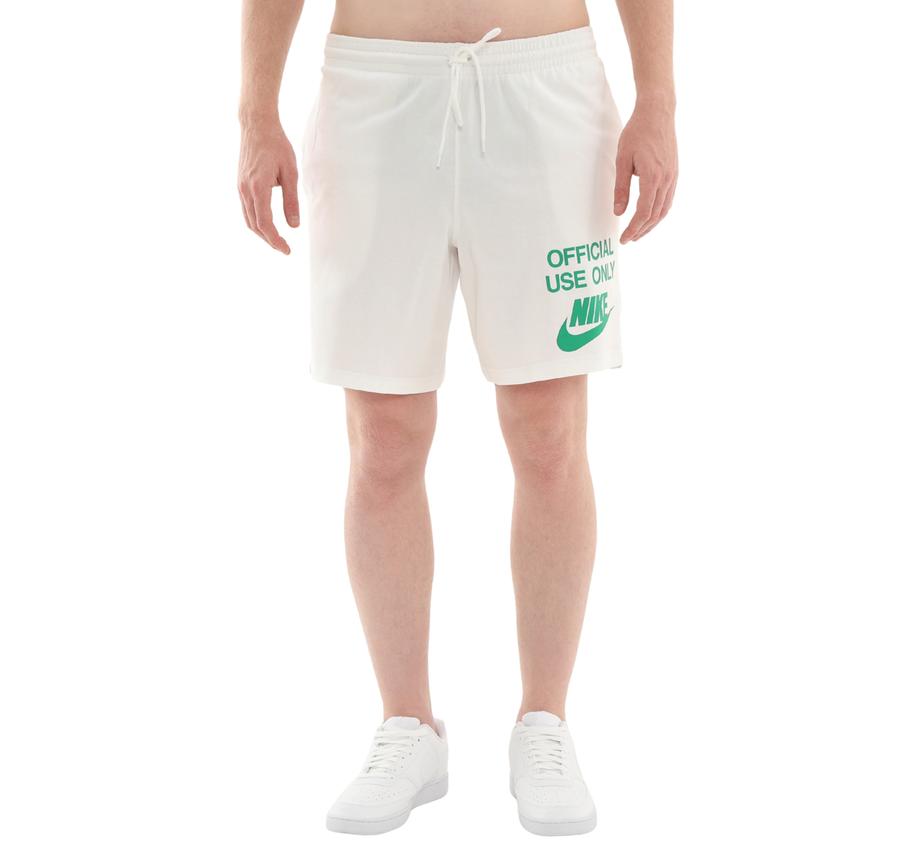 Nike Club Erkek Şort Ve Kapri Beyaz Nike Club Erkek Şort Ve Kapri Beyaz