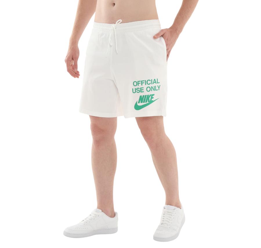 Nike Club Erkek Şort Ve Kapri Beyaz Nike Club Erkek Şort Ve Kapri Beyaz
