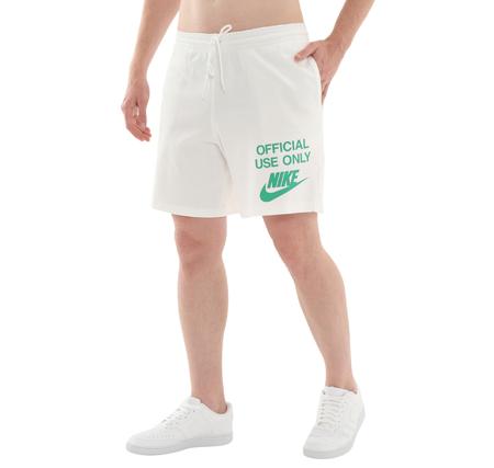 Nike Club Erkek Şort Ve Kapri Beyaz