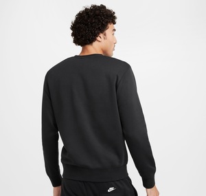 Nike Club Erkek Sweatshirt Siyah