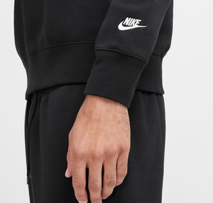 Nike Club Erkek Sweatshirt Siyah