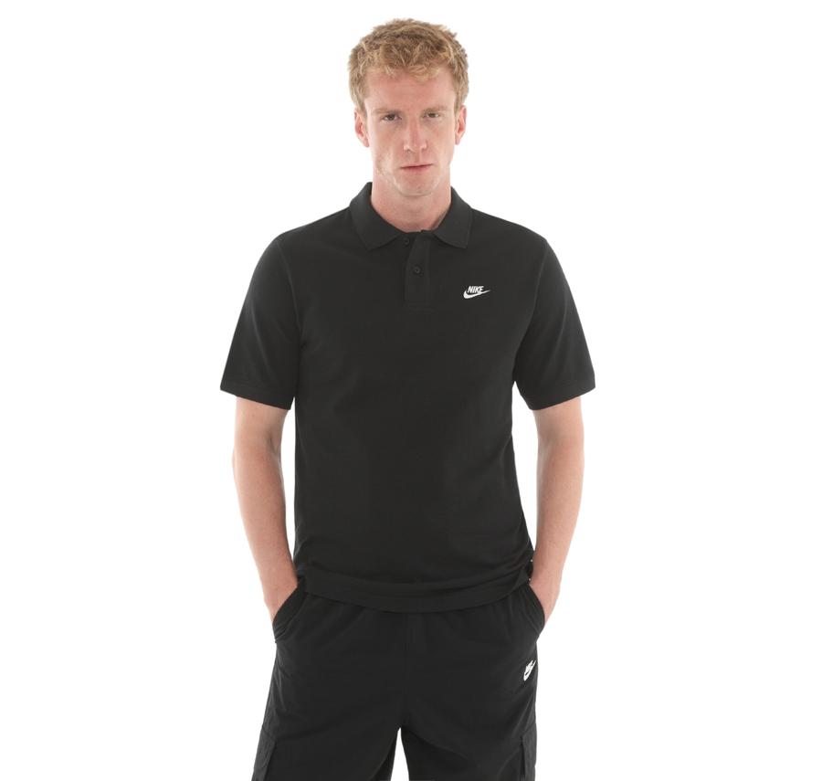 Nike Club Erkek T-Shirt Siyah Nike Club Erkek T-Shirt Siyah