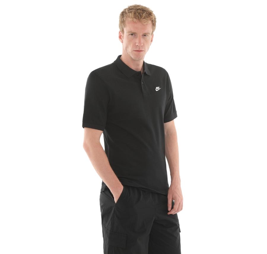 Nike Club Erkek T-Shirt Siyah Nike Club Erkek T-Shirt Siyah
