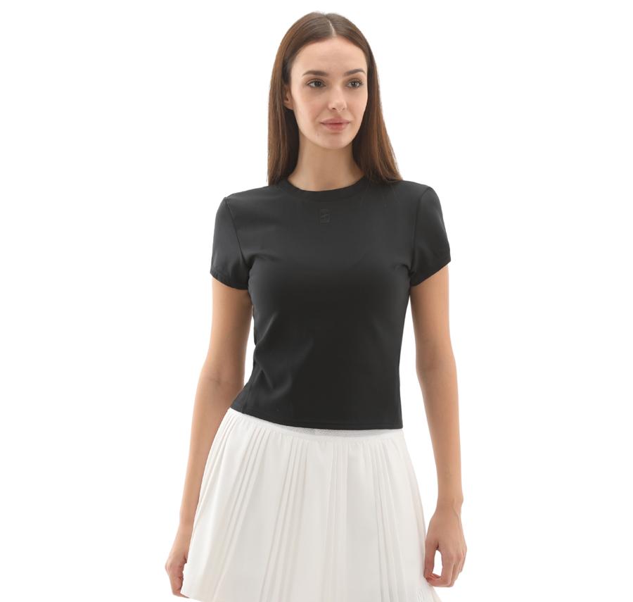 Nike Court Advantage Kadın T-Shirt Siyah Nike Court Advantage Kadın T-Shirt Siyah