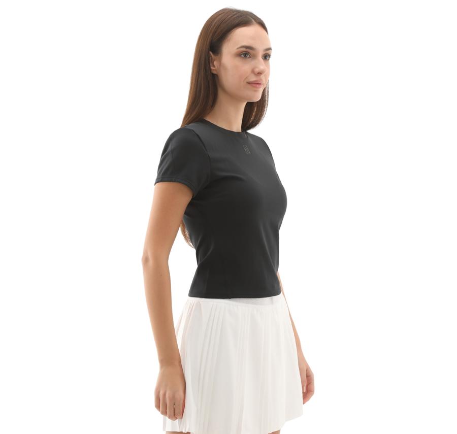 Nike Court Advantage Kadın T-Shirt Siyah Nike Court Advantage Kadın T-Shirt Siyah