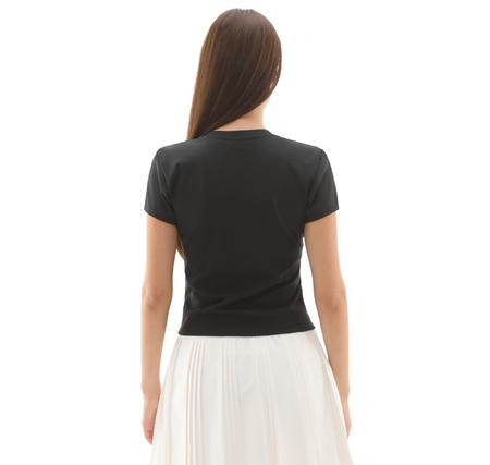 Nike Court Advantage Kadın T-Shirt Siyah