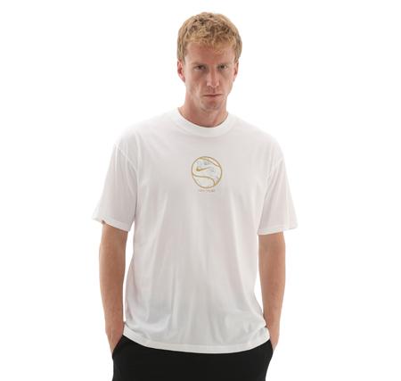 Nike Court Erkek T-Shirt Beyaz Nike Court Erkek T-Shirt Beyaz