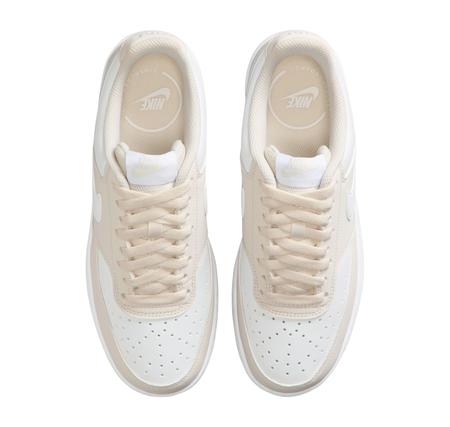 Nike Court Vision Low Kadın Spor Ayakkabı Krem