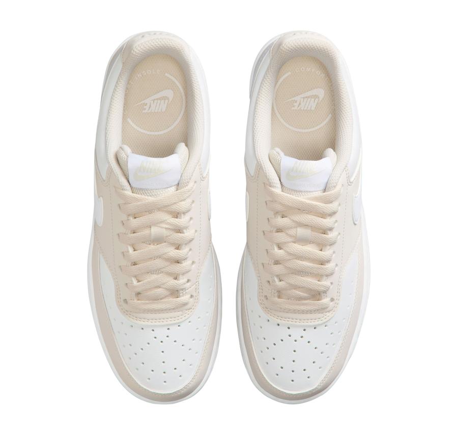 Nike Court Vision Low Kadın Spor Ayakkabı Krem Nike Court Vision Low Kadın Spor Ayakkabı Krem