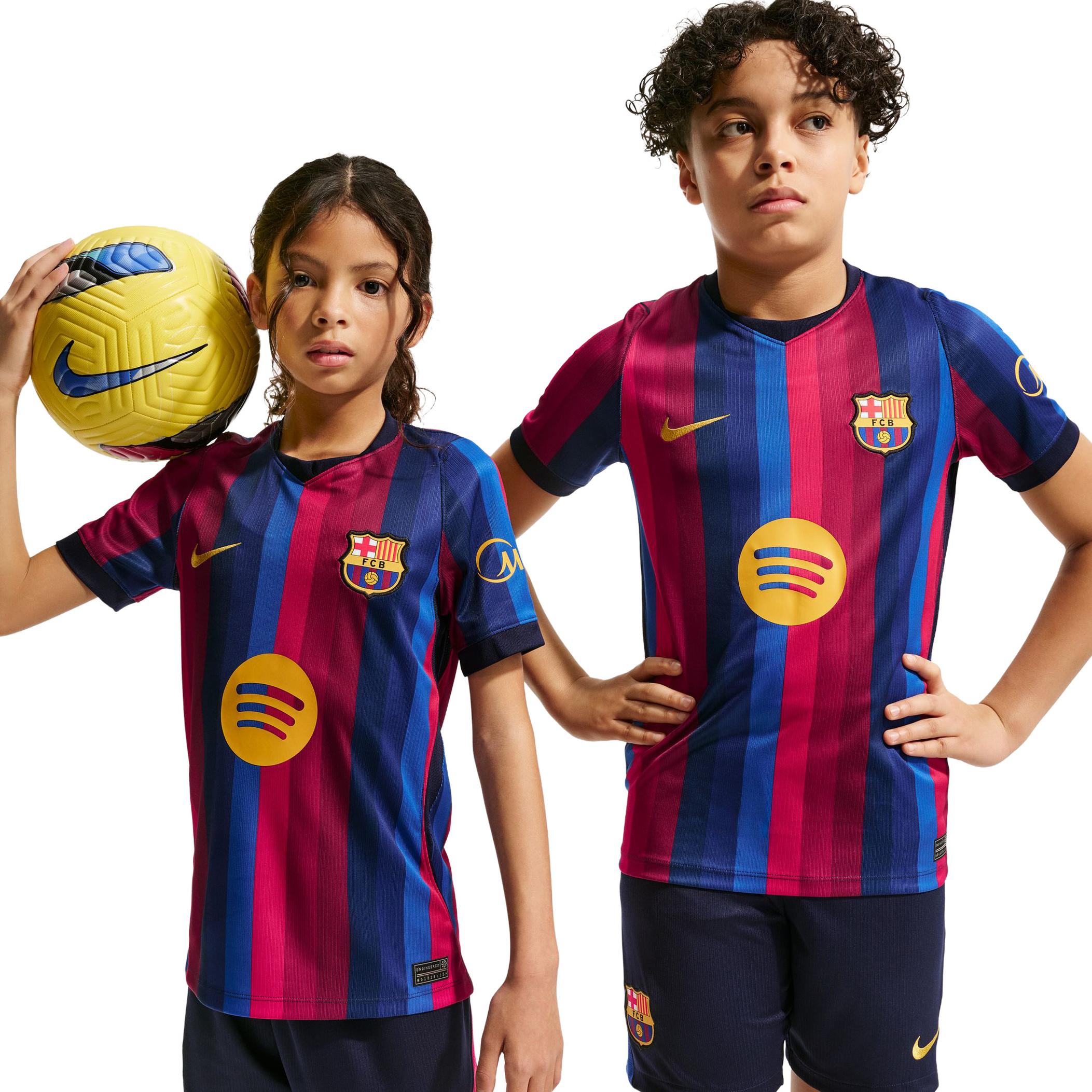 Детские  Nike Fcb Y Nk Df Jsy Ss Stad Hm Formasi