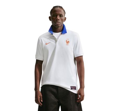 Nike Fransa Fff Polo Df 2.0 Erkek T-Shirt Beyaz Nike Fransa Fff Polo Df 2.0 Erkek T-Shirt Beyaz