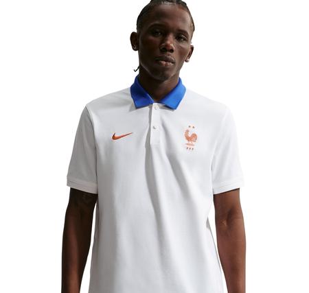 Nike  Fransa Fff  Polo Df 2.0 Erkek T-Shirt Beyaz