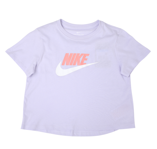 Nike G Nsw Tee Crop Futura Çocuk T-Shirt Mor