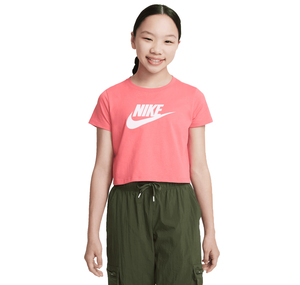 Nike G Nsw Tee Crop Futura Çocuk T-Shirt Pembe