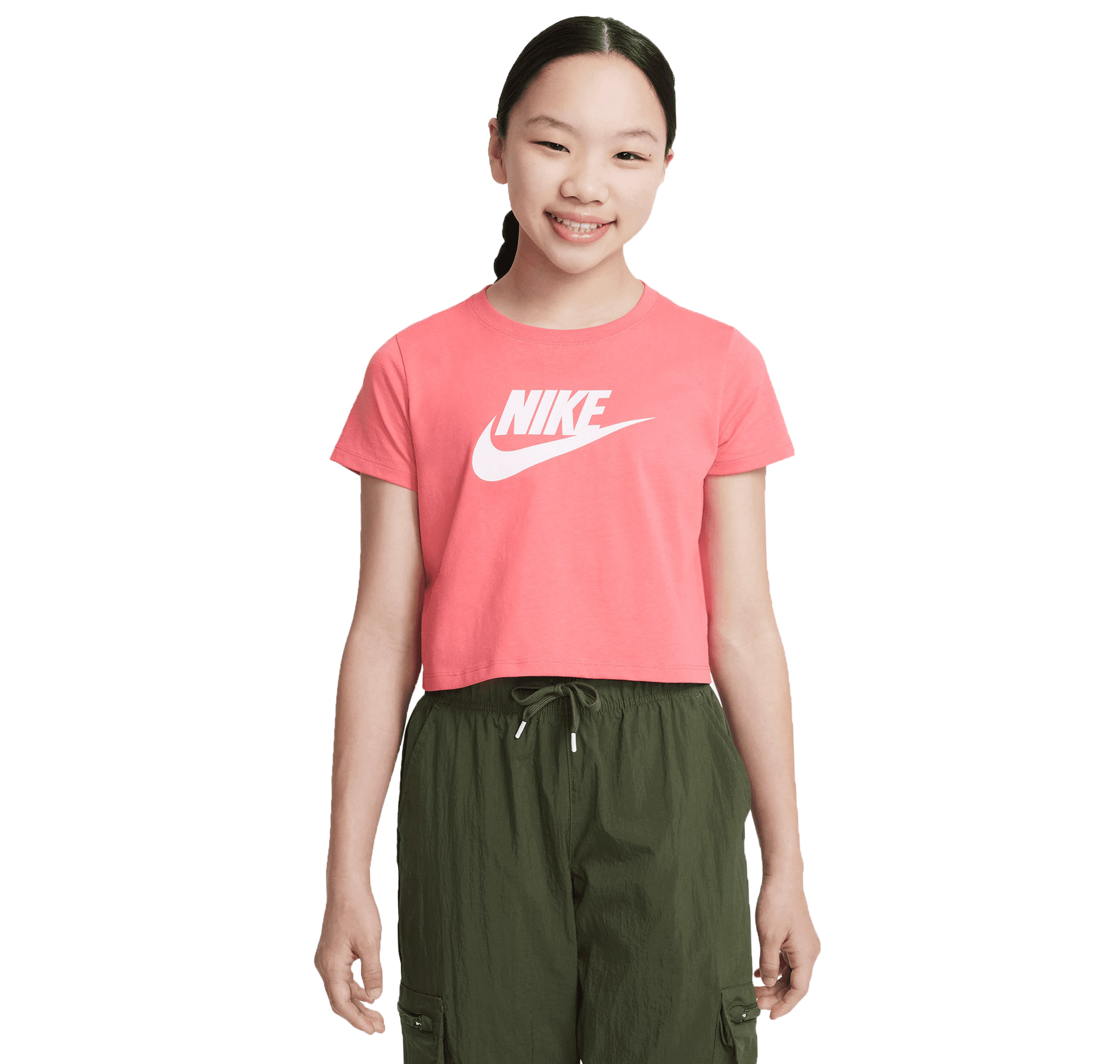 Детская футболка Nike G Nsw Tee Crop Futura