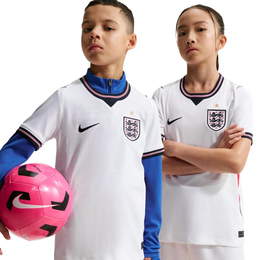 Nike İngiltere İç Saha Çocuk Forma Beyaz Nike İngiltere İç Saha Çocuk Forma Beyaz