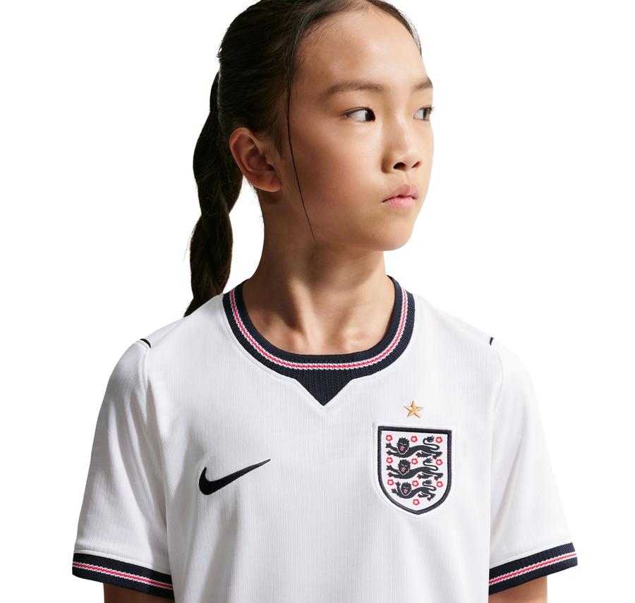 Nike İngiltere İç Saha Çocuk Forma Beyaz Nike İngiltere İç Saha Çocuk Forma Beyaz