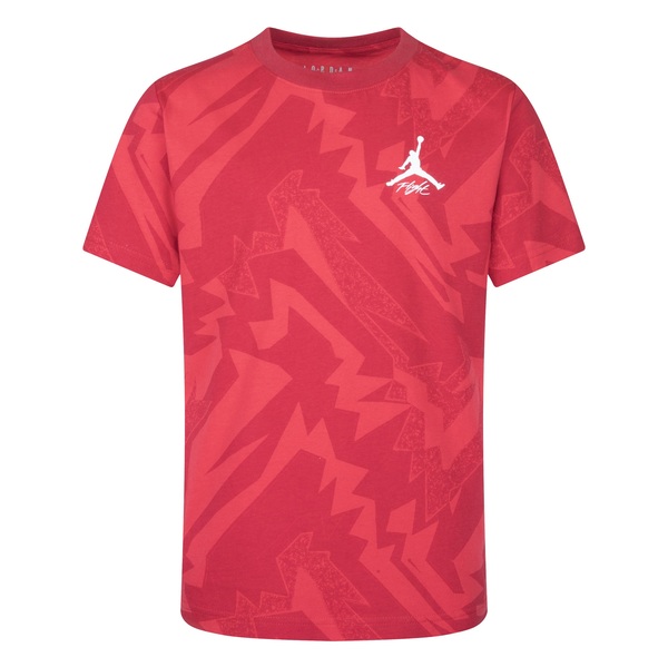 Nike Jdb Essentıals Aop Çocuk T-Shirt Kırmızı