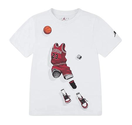 Nike Jdb Ghost Man Ss-Tee Çocuk T-Shirt Beyaz