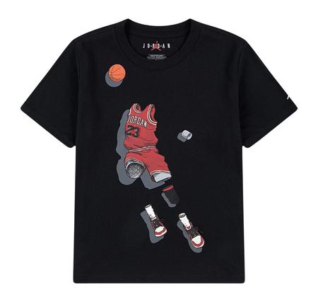 Nike Jdb Ghost Man Ss-Tee Çocuk T-Shirt Siyah