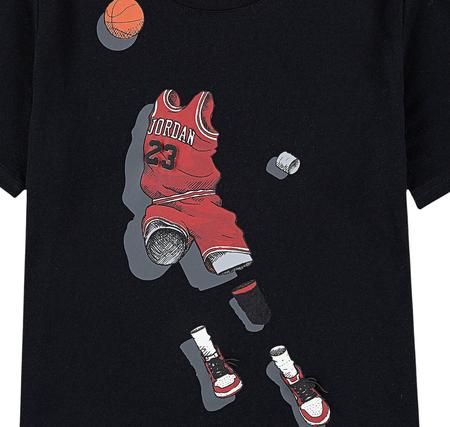 Nike Jdb Ghost Man Ss-Tee Çocuk T-Shirt Siyah