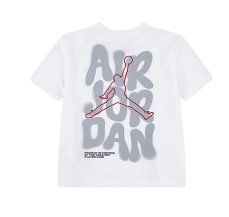 Nike Jdb Jordan 23 Throw Up Çocuk T-Shirt Beyaz